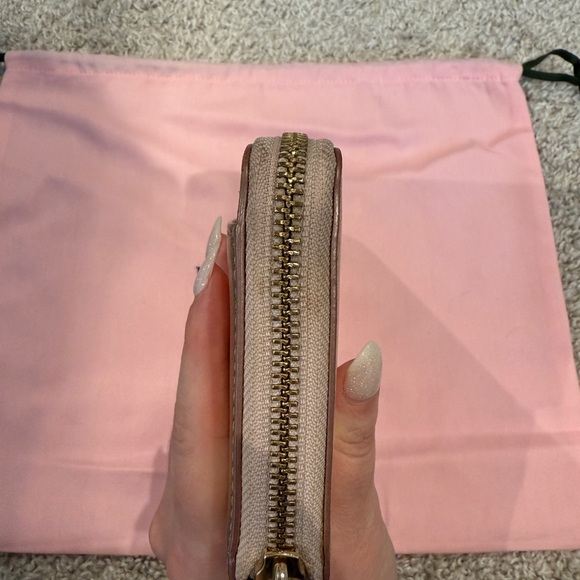 Kate Spade Metallic Rose Gold Long Wallet - Picture 6 of 14